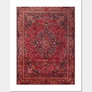 Antique Persian rug Posters and Art
